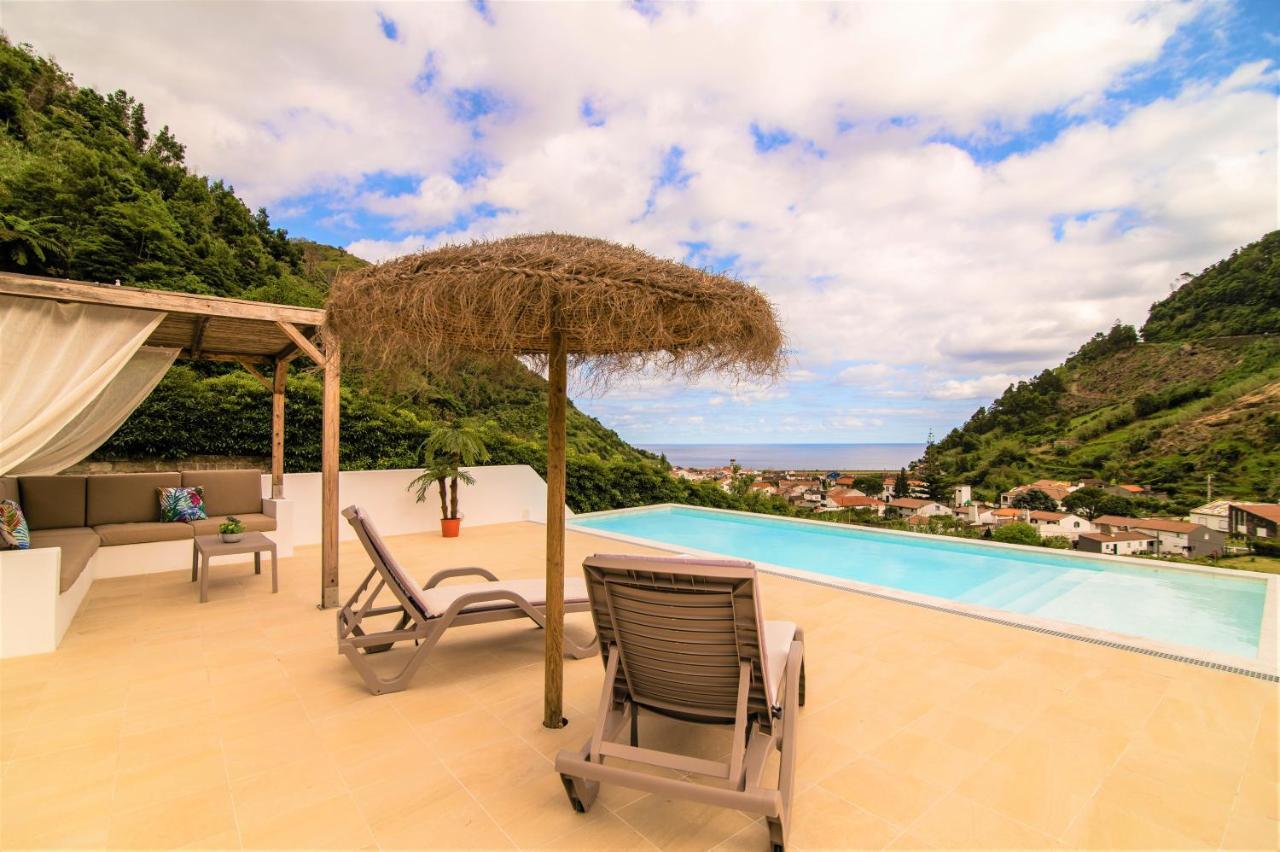 Casa Do Outeiro With Heated Pool 30C Villa Povoacao  Exteriör bild